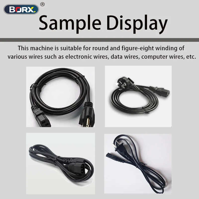 Round wire winding machine electric data cable winding tools High speed wire machine