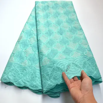 

Top Sale African Swiss Voile Lace In Switzerland 2020 High Quality Swiss Cotton Lace Fabric With Stones For Men Clothes Ki129
