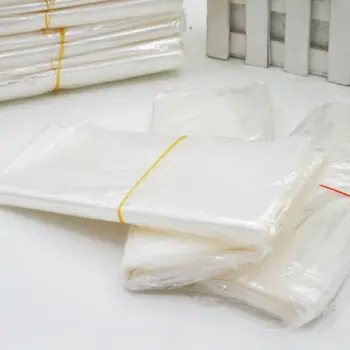

50/100/200pcs Multi-size Transparent POF Shrink Wrap Film Heat Seal Bag Gift Packing For Packaging Soaps Box Jars Cosmetics