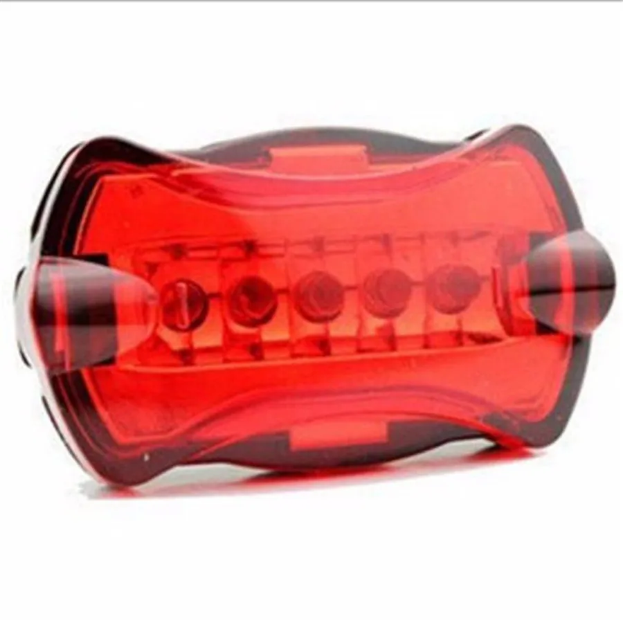 bike light rear bicycle riding Led tail rear security flash red light source 5LED luces bicicleta 35A5 (3)