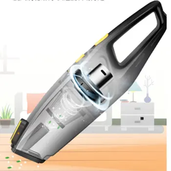 

120W 12V High Power Low Noise Car Vacuum Cleaner Portable Handheld Vacuum Cleaner Wet and Dry Dual Use Car Vacuum Aspirateur