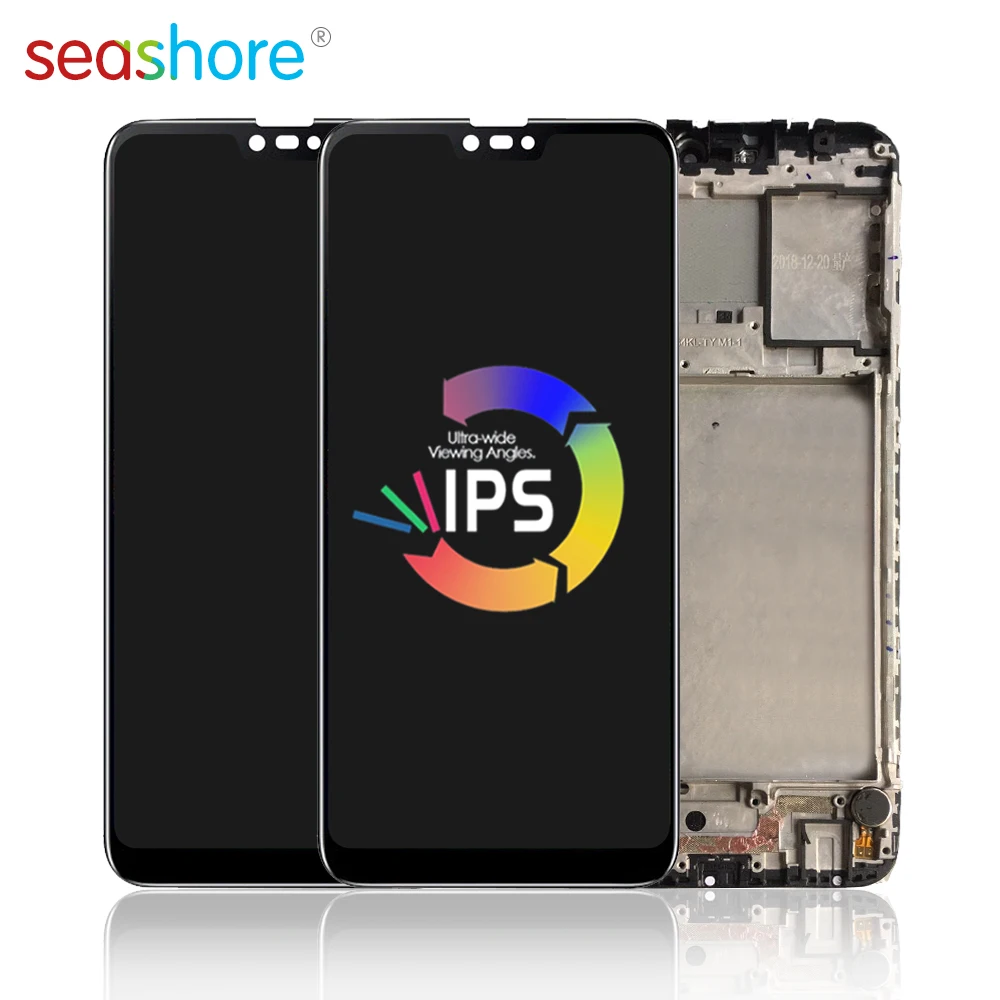 6,2" экран для ASUS Zenfone Max Plus M2 ZB634KL lcd кодирующий преобразователь сенсорного экрана в сборе для Asus zb634kl дисплей+ сменная рамка
