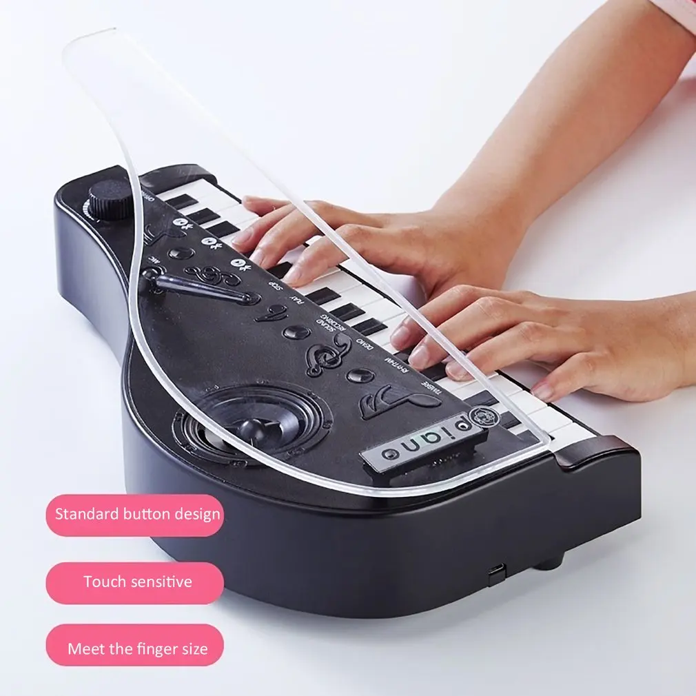 Speaker Smart Induction Night Vision Light Simulation Piano Charging Mini Music Puzzle Electronic Children's Toys | Игрушки и хобби