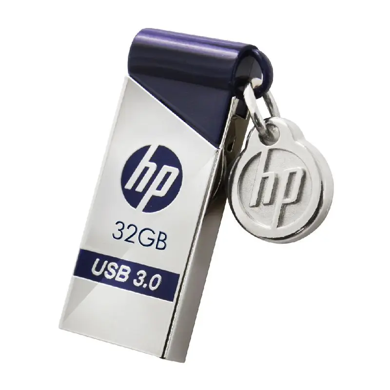 Высокоскоростной usb-накопитель hp USB 3,0, 8 ГБ, 16 ГБ, 32 ГБ, 64 ГБ, 128 ГБ, флешка, металлическая карта памяти, деловой диск U x715w