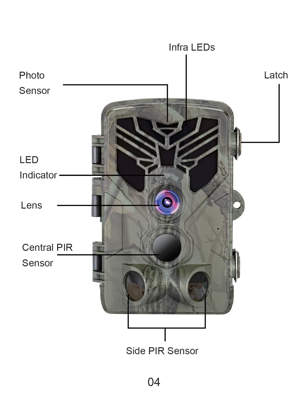 Wild wifi Trail камера wifi Пульт дистанционного управления охотничья камера s HC810A 20MP 1080P ночное видение дикая природа приложение наблюдения