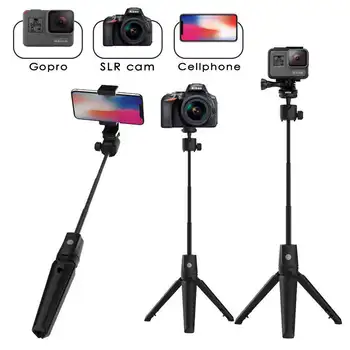 

Bluetooth selfie stick tripod selfie stick Android/iOS mobile phone universal live selfie artifact
