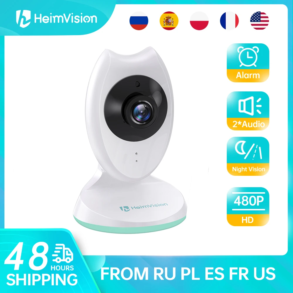 HeimVision HM132-C Baby Extra Camera Night Vision 2 Way Audio VOX Mode Wider Lens Only work with HM132 monitor | Безопасность и
