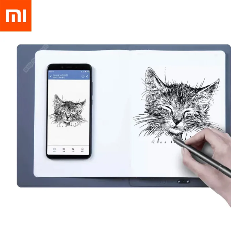 

Xiaomi Mijia 36 Smart Drawing Notebook Paper Notepad Note Pad Lined Pocketbook With Pen for Diary Journal Office School Drawing