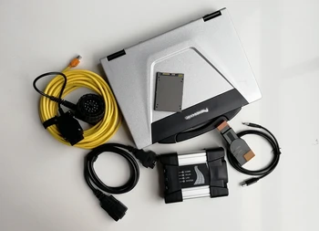 

2020.09v icom software ssd ista-d 4.24 ista-p 3.67 in cf52 used laptop computer cf-52 ready work for bm-w icom next diagnsotic