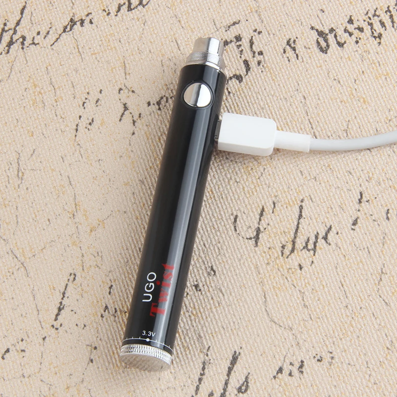 Аккумулятор UGO Twist 650 мАч 900 VV Vape Pen для электронной сигареты ego 510 Thread атомайзер USB