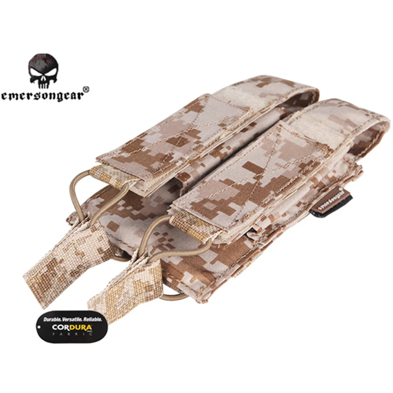 Emersongear Emerson MP7 подсумок двойной подсумок для MP5 MP7 KRISS MOLLE подсумок страйкбол военная армейская Экипировка