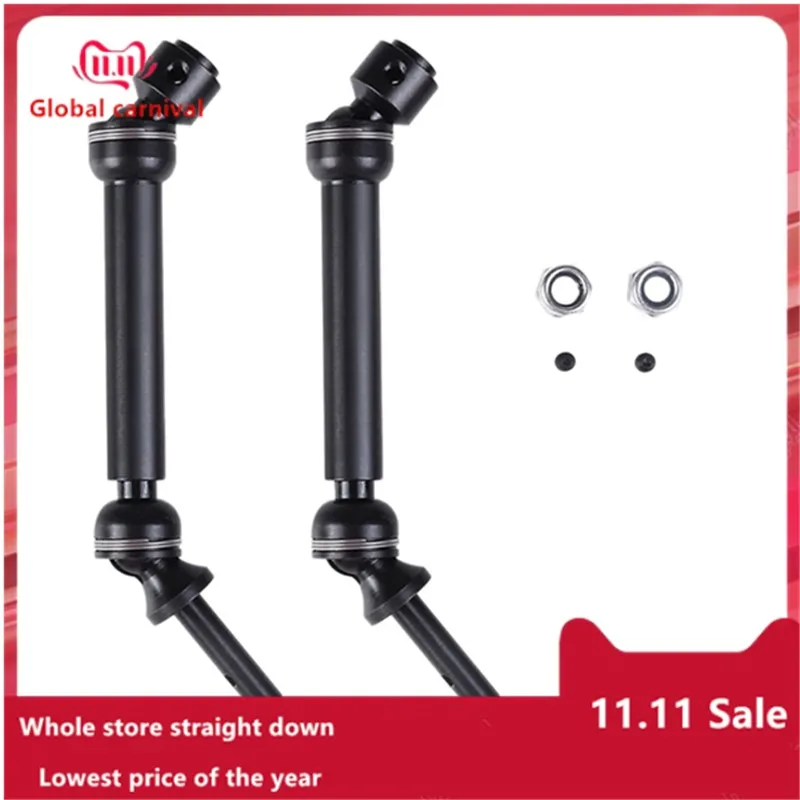 

Front & Rear Drive Shaft Assembly Heavy Duty for Traxxas 1/10 Slash 4X4 Stampede Vxl 2Wd 6851R 6851X 6852R 6852X(Rear)