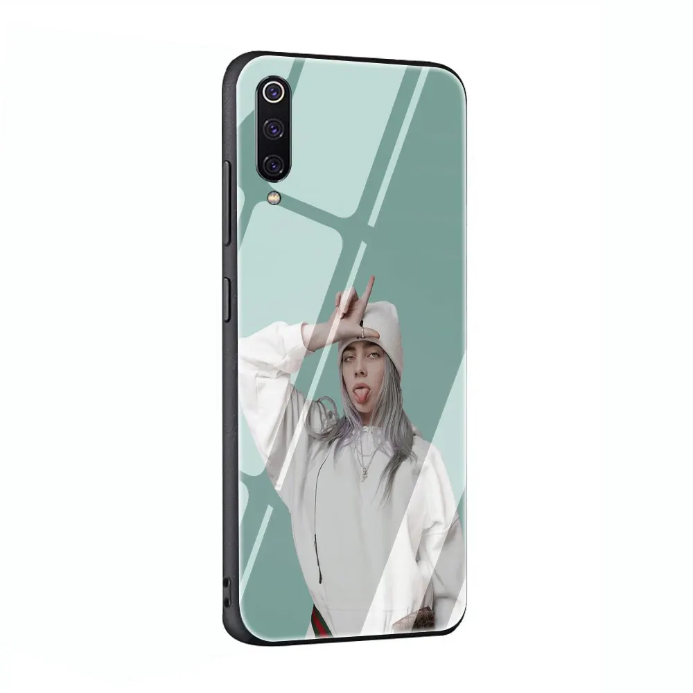 Billie Eilish чехол из закаленного стекла для Xiaomi 8 Lite A1 A2 9 Redmi Note 5 6 7 Pro 6A 4X F1 - Цвет: G4