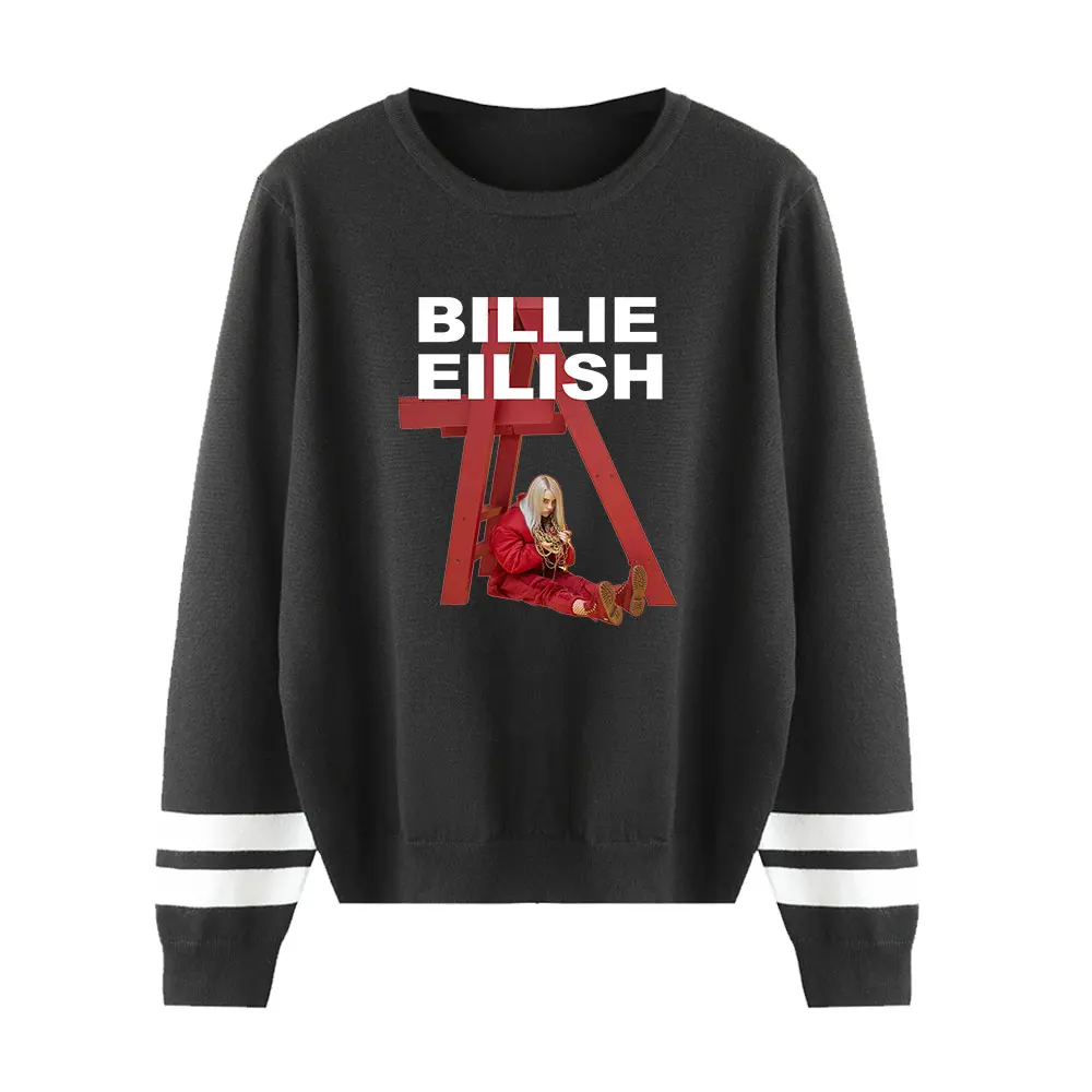 Специальная распродажа, Брендовые мужские и женские вязаные свитера Billie Eilish, весенне-осенние мягкие свитеры, пуловеры, мужская и женская