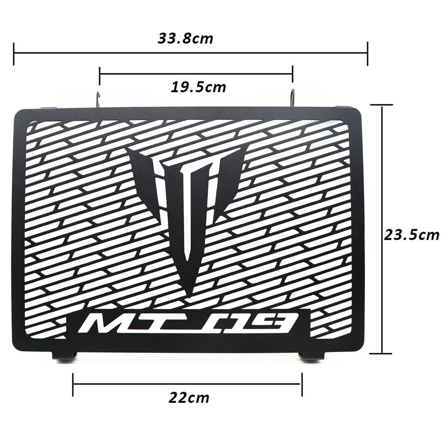 Пара MT09 2013-/для Yamaha FZ09 2013- решетка радиатора Защитная крышка радиатора(матовый черный) S