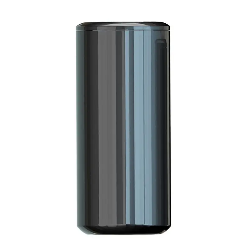 

Black Stainless Steel Car Trash Can Dust Holder Trash Cases Car Organizer Mini Trash Bin For Car