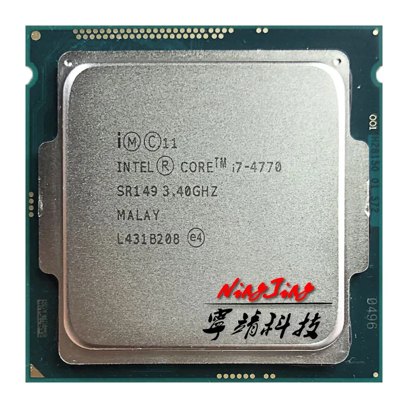 Процессор Intel Core i7-4770 i7 4770 3 4 ГГц четырехъядерный 8 потоков Мб 84 Вт LGA 1150 | Компьютеры