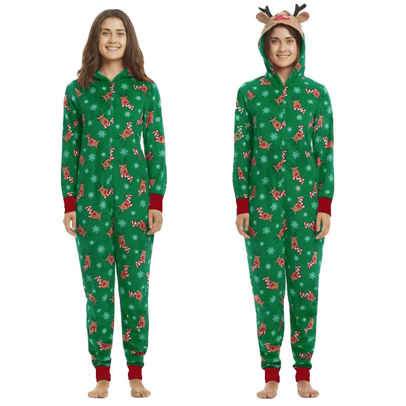 Рождественская Пижама, красная модная Пижама, семейный Рождественский костюм, комбинезон для женщин, мужчин, детей и малышей
