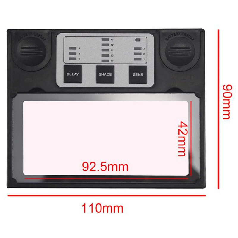 Solar Energy Auto Darkening Welding Helmet Mask Welder Cap Lens Filter Automatic Shade Mask Goggles Lens Adjustable Sensitivity
