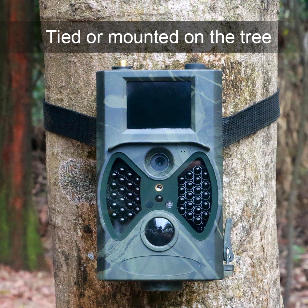 Hunting Trail Camera 16MP 1080P Night Vision Photo Traps Wildlife Cameras Digital Infrared Cams HC300A