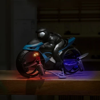 

RC Drone Fly Motorcycle S73 2.4g 4ch 2 In 1 Headless Remote Control Four-axis Drone Mode Racing Motorbike Toy Man Women Juguetes