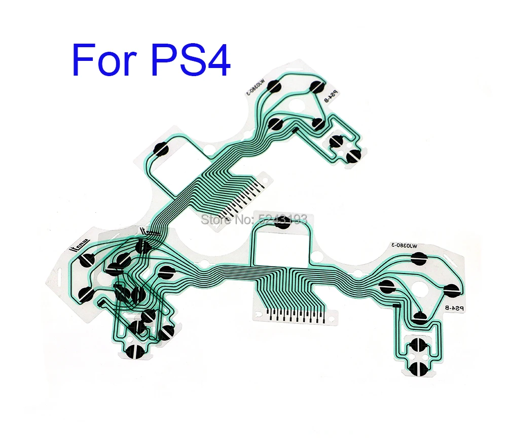 1 шт. OEM зеленая проводящая пленка Замена клавиатуры для контроллера PS4 PCB лента |