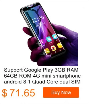 SOYES XS 3," маленький Маленький разблокированный Супер Мини android смартфон android 6,0 4G мобильный телефон 2 Гб+ 16 Гб четырехъядерный смартфон