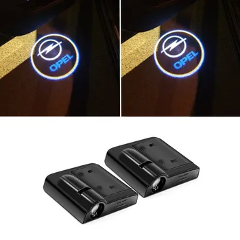 

2X LED Car Door Welcome Light Projector Logo For Opel Insignia GSi Astra j Sedan Corsa Mokka Grandland Crossland X Zafira Meriva