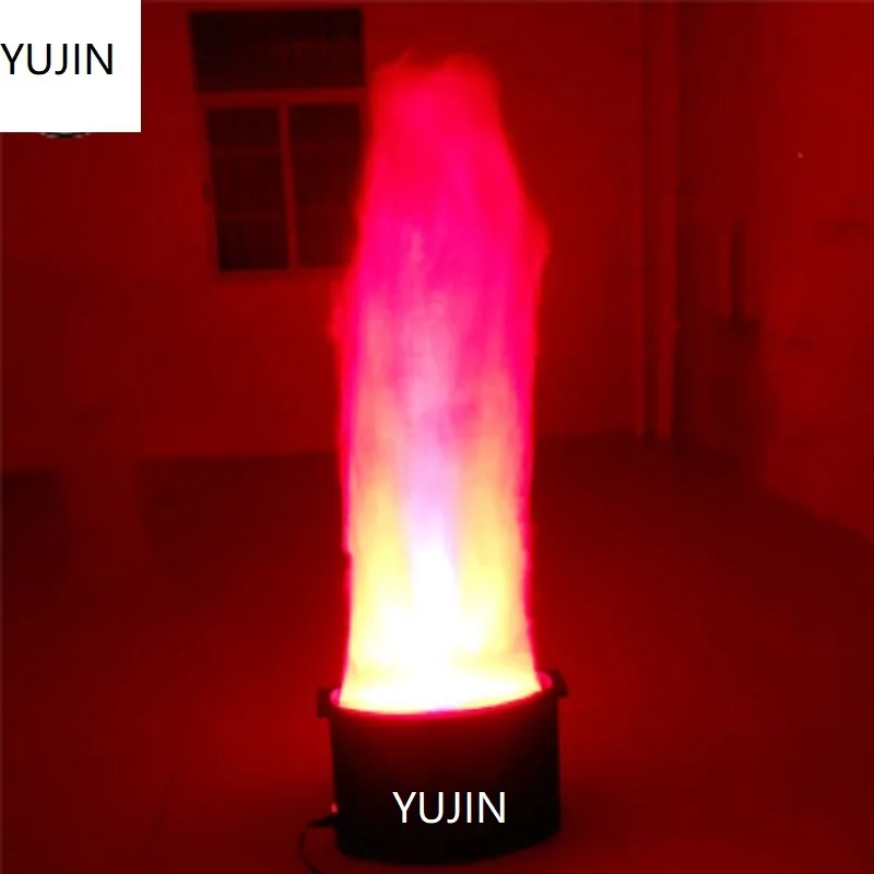 

Red Color indoor artificial flame LED fake fire silk flame effect light