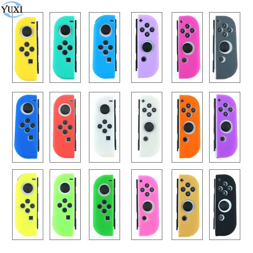 YuXi 1 комплект мягкий Противоскользящий чехол для кожи nyd Switch NS контроллер Joy-Con