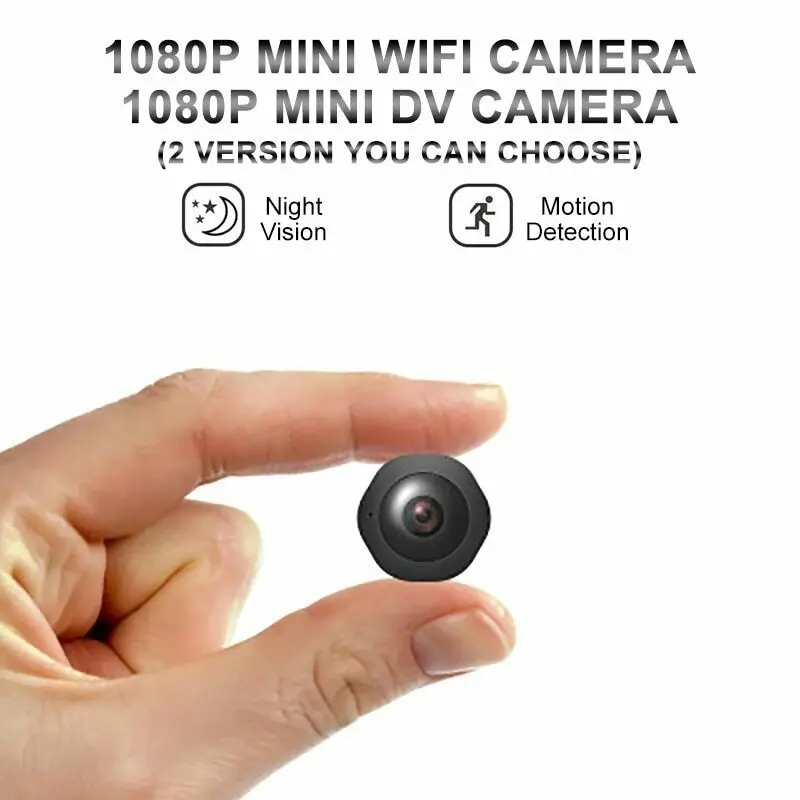 Мини-камера HD 1080P с функцией обнаружения движения, ночного видения, DV, WiFi, 2 версии, микро камера, камера Espia, маленькая видеокамера, поддержка скрытой карты TF