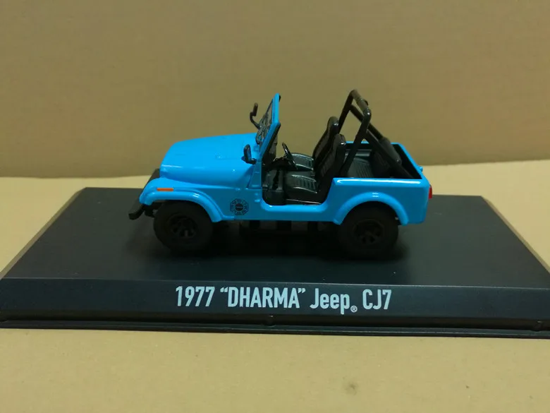 Бутик из сплава с зеленсветильник 1:43 1977 J eep CJ7 игрушки для детей детские модель
