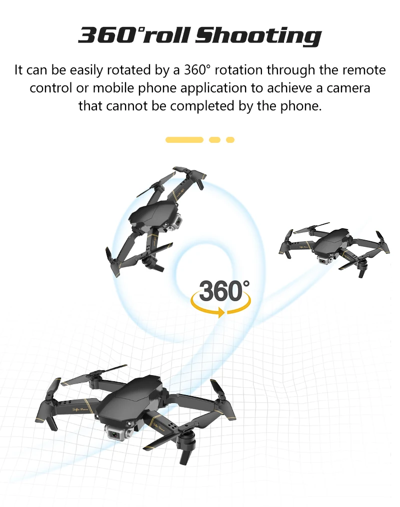 M65 Радиоуправляемый Дрон с 4K HD камерой FPV Wi-Fi функция удержания высоты селифе Дрон складной Квадрокоптер Vs E58 SG106 M69 дроны