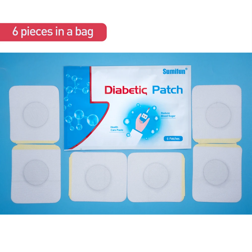 Blood Sugar Balance Patch Diabetic Herbal Cure Lower Blood Glucose Treatment Health Care