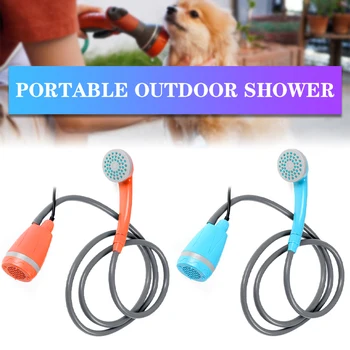 

Portable Car Washer Camping Shower High Pressure Car Shower Washer Water Gun Electric Water Pump Outdoor Travel Take Shower Set