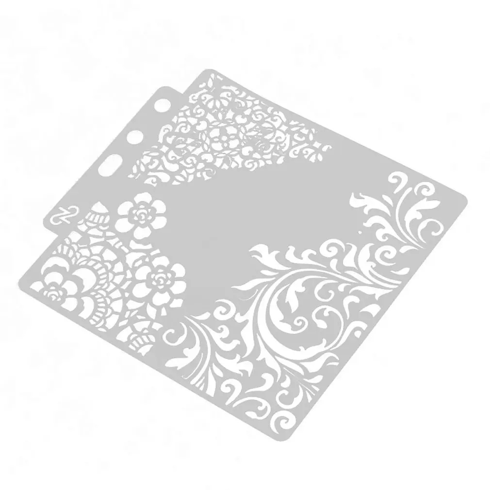 

S53 Multi-purpose Shadow Drawing Mask Hollow Pattern Spraying Boards Masking Spray Template Layering Stencils Home Paint Decor