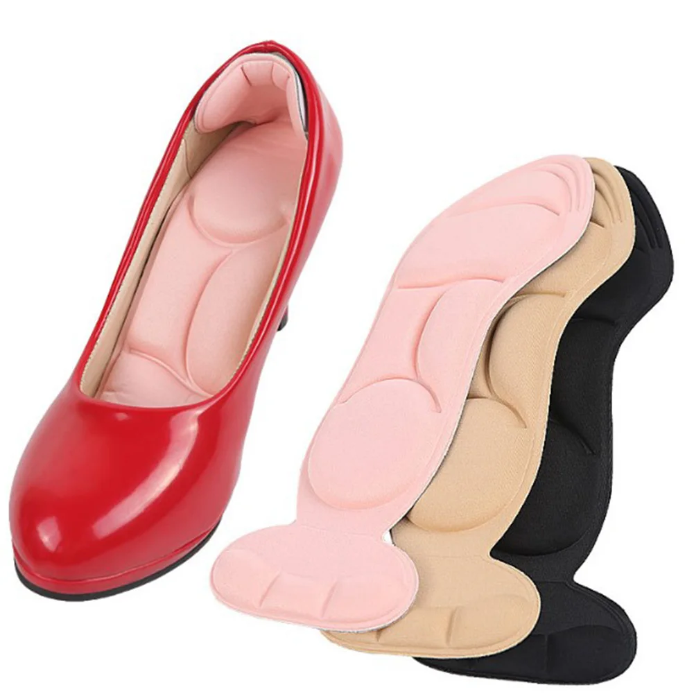 

Women's Thickening Sponge Massage Insoles Arch Support Soft Breathable Combination High Heels Sweat Absorbent Heel Post Stickers