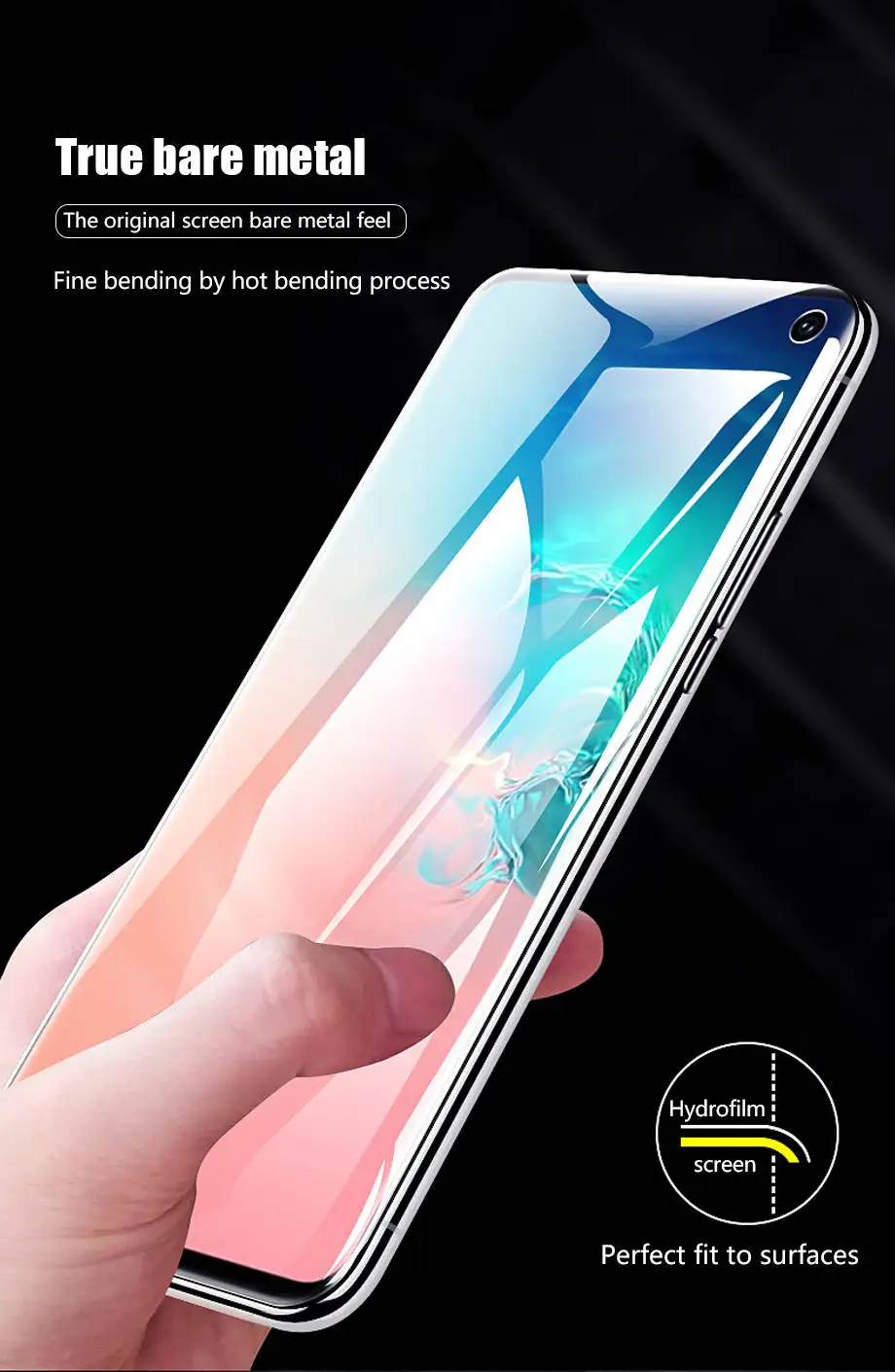2 шт Гидрогелевая защитная пленка на весь экран для samsung Galaxy S10 S8 S9 Plus S10E для Note 8 9 10 Pro S7 Edge защитная пленка не стекло
