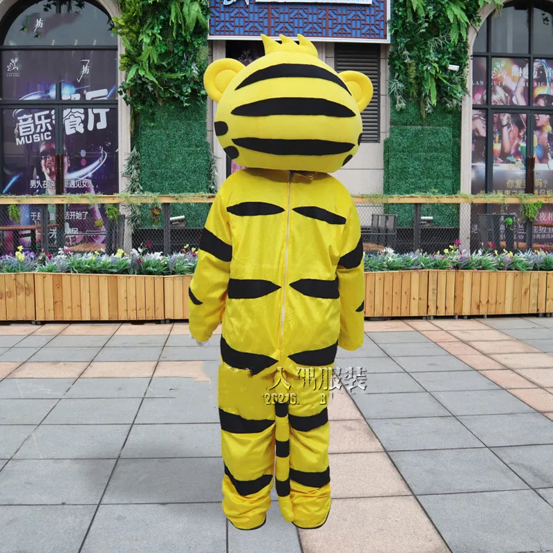 Талисман Взрослый CostumeTiger талисман костюм высокого качества аниме тема Косплей костюмы Рождество Необычные карнавальные вечерние костюмы