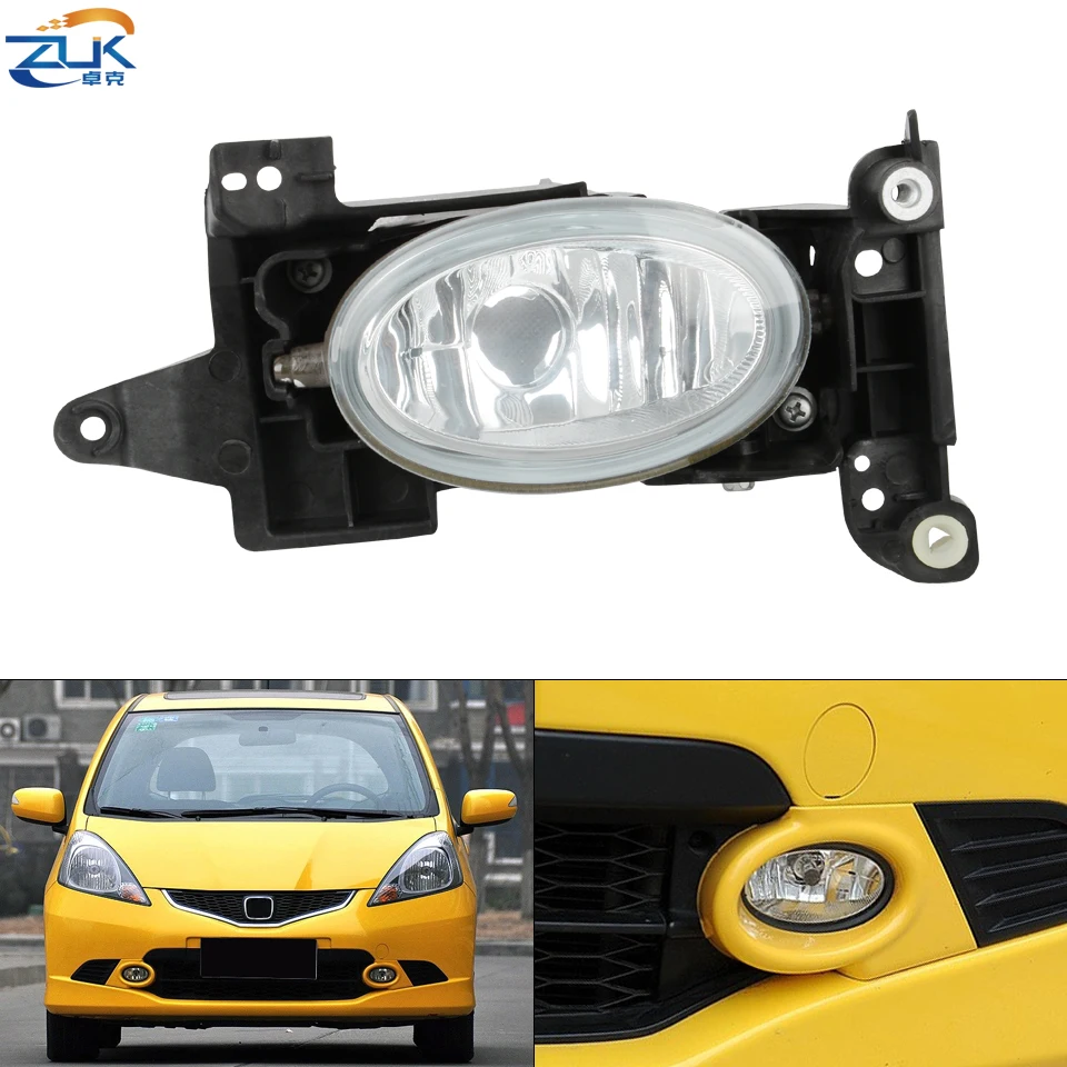 ZUKFrontBumperFogLightFogLampForHONDAFITJAZZSportGE82009