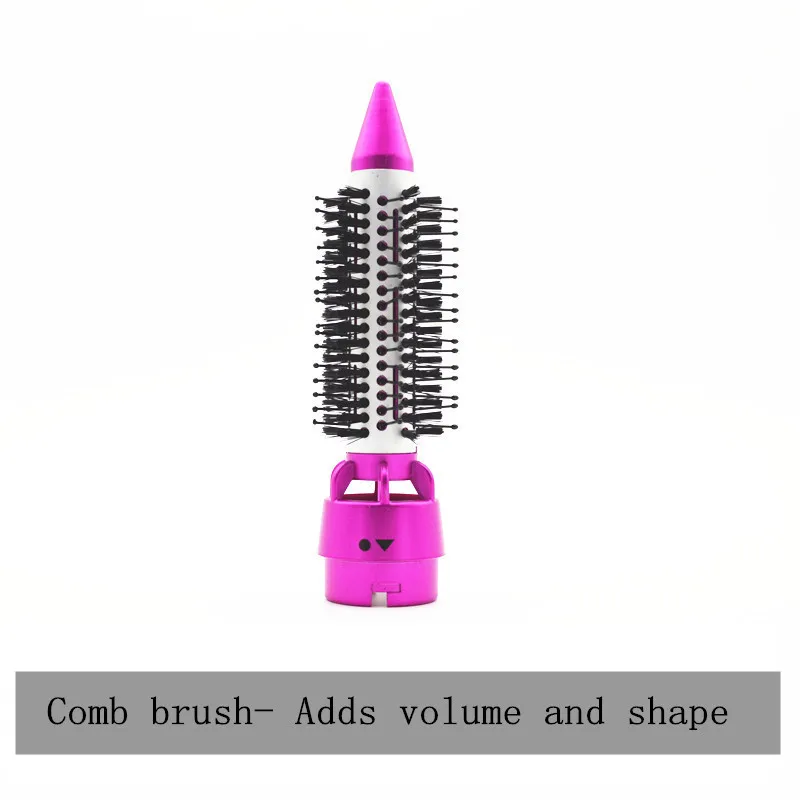 Cabelo it-secador de cabelo elétrico secador de cabelo curling ferro escova rotativa ferramentas estilo profissional 5 em 1 escova de ar quente