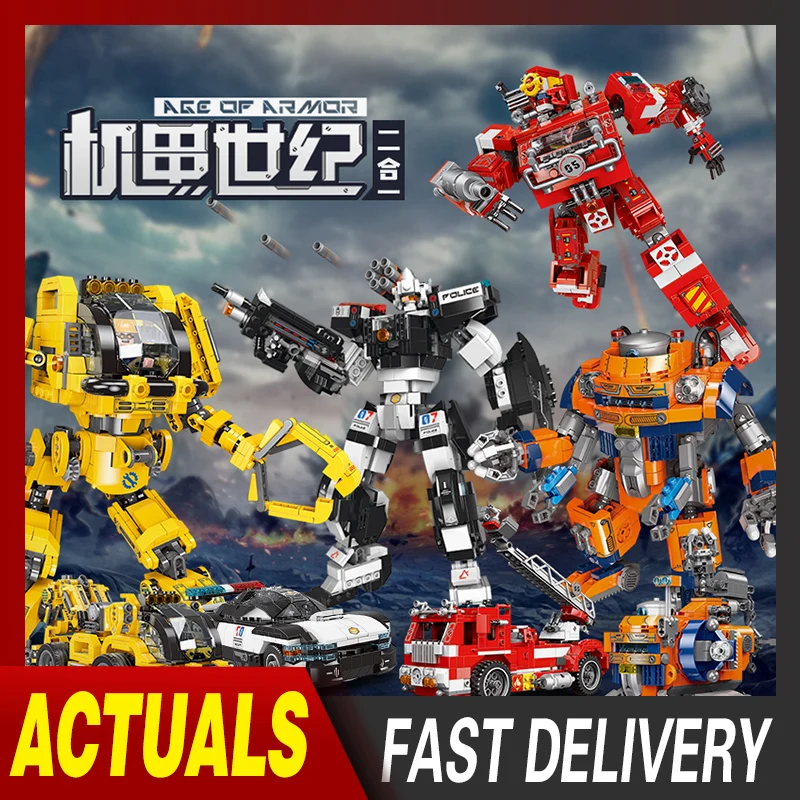 

XINGBAO 2IN1 Super War Machine Iron Mecha Heros Model Sets Building Blocks Movie Endgame Hall Of Armour Figures Bricks Kids Toys