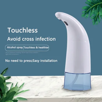 

Intelligent Automatic Touchless Alcohol Dispenser For Hand Disinfection Handsfree Alcohol Spray Machine Soap Dispenser New