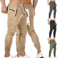 Спортивные штаны для бега, мужские тренировочные брюки, уличная одежда, много карманов, для спортзала, мужские брюки на молнии, мужские брюки, спортивные штаны