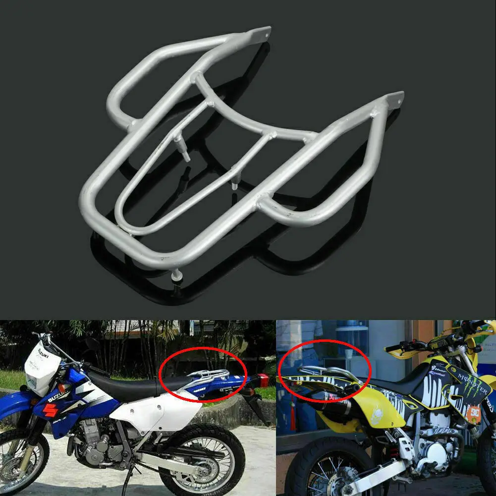 Motorcycle Accessories Luggage Rack Rear Trunk Carrier Grab Bar for Suzuki DRZ400 DRZ400S/SM