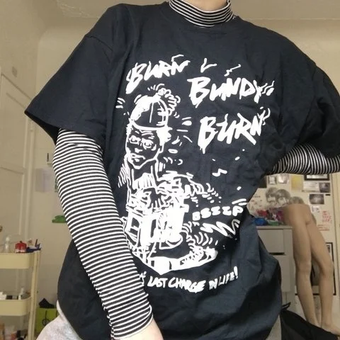 

Burn Bundy Burn T-Shirt Unisex Ted Bundy Execution Day Shirt Vintage Fashion Serial Killer Tee