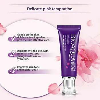 BIOAQUA Gel Lips Whitening Lip hygiene lips whitening cream 30g care feminine part pink body