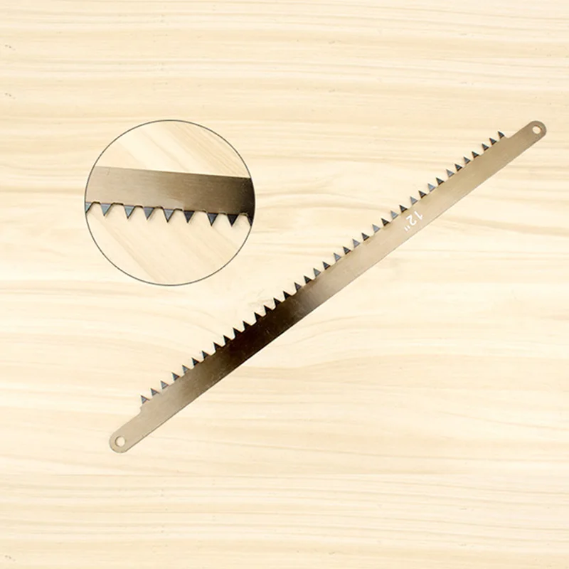 

10PCS 12" Hacksaw Replacement Blades 4TPI for Cutting Fresh Green Wood