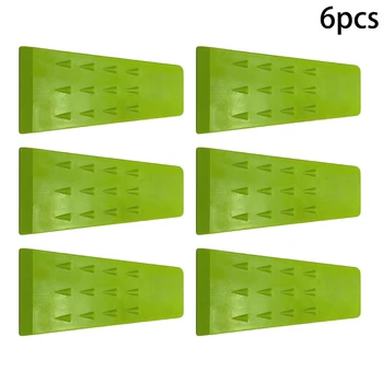 

6Pcs 5.5 Inch High Impact ABS Spiked Tree Felling Wedge For Tree Cutting Accessories Power Tools Parts Cutting Cleaving Chainsa