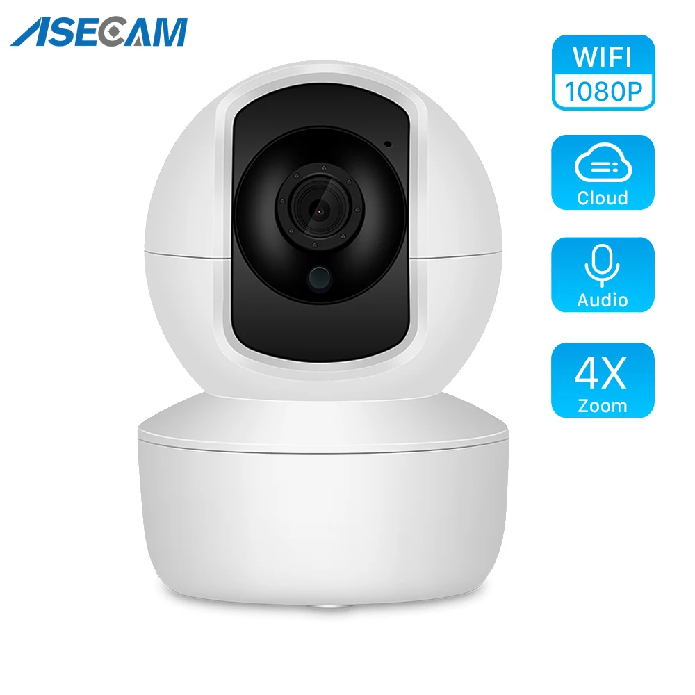 

HD 1080P Cloud IP Camera Home Security Surveillance Auto Tracking Network WiFi Camera Wireless CCTV Camera YCC365 App